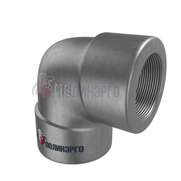 Каталог Отвод резьбовой 90° 2" CL3000 NPT-F ASME B16.11